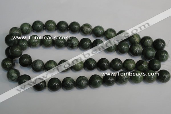 CDJ17 15.5 inches 16mm round Canadian jade beads wholesale