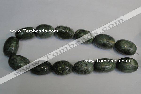 CDJ24 15.5 inches 20*30mm nuggets Canadian jade beads wholesale