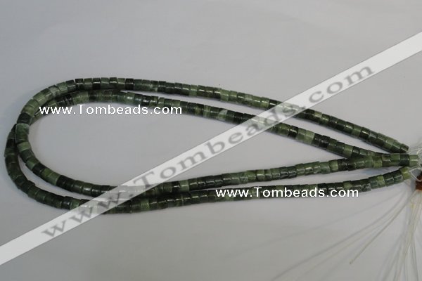 CDJ25 15.5 inches 4*6mm heishi Canadian jade beads wholesale