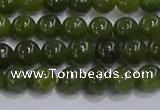 CDJ271 15.5 inches 6mm round Canadian jade beads wholesale