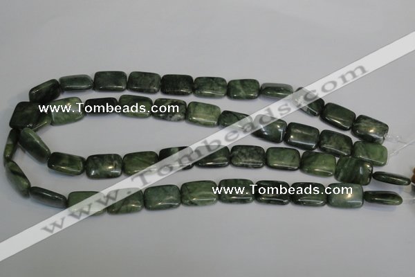 CDJ31 15.5 inches 13*18mm rectangle Canadian jade beads wholesale