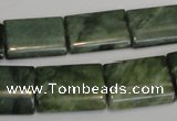 CDJ34 15.5 inches 13*18mm flat tube Canadian jade beads wholesale