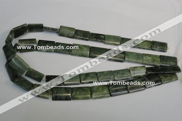 CDJ34 15.5 inches 13*18mm flat tube Canadian jade beads wholesale