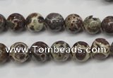 CDM04 15.5 inches 10mm round African dalmatian jasper beads