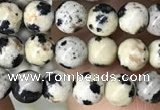 CDM90 15.5 inches 4mm round dalmatian jasper beads wholesale