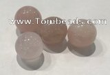 CDN1001 20mm round rose quartz decorations wholesale