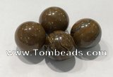 CDN1008 20mm round iron tiger decorations wholesale