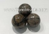 CDN1049 30mm round staurolite decorations wholesale