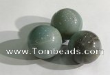 CDN1085 30mm round amazonite decorations wholesale