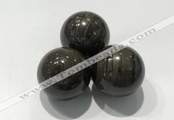 CDN1102 30mm round coffee wood jasper decorations wholesale