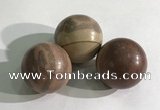 CDN1147 30mm round jasper decorations wholesale