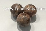 CDN1148 30mm round jasper decorations wholesale