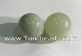 CDN1177 35mm round flower jade decorations wholesale