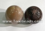 CDN1209 40mm round agate decorations wholesale