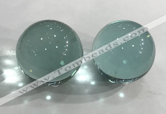 CDN1228 40mm round glass decorations wholesale