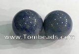 CDN1247 40mm round blue aventurine decorations wholesale