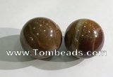 CDN1264 40mm round jasper decorations wholesale