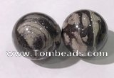 CDN1304 40mm round jasper decorations wholesale