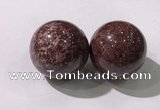 CDN1310 40mm round jasper decorations wholesale