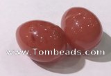 CDN1336 35*45mm egg-shaped cherry quartz decorations wholesale