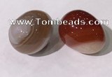 CDN1366 35*45mm egg-shaped druzy agate decorations wholesale