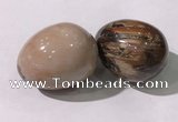 CDN1369 35*45mm egg-shaped agate decorations wholesale