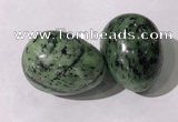 CDN1378 35*45mm egg-shaped ruby zoisite decorations wholesale