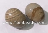 CDN1383 35*45mm egg-shaped picture jasper decorations wholesale