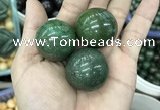 CDN17 30mm round pyrite gemstone decorations wholesale