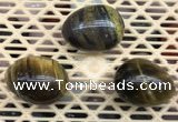 CDN311 30*40mm egg-shaped tiger eye decorations wholesale