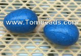CDN343 35*50mm egg-shaped imitation turquoise decorations wholesale