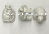 CDN434 28*45*22mm turtle white howlite decorations wholesale