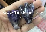 CDN472 30*40mm angel dogtooth amethyst decorations wholesale