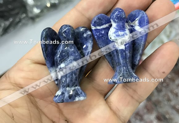 CDN481 30*40mm angel sodalite decorations wholesale