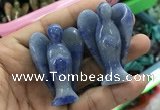 CDN494 35*50mm angel blue aventurine decorations wholesale