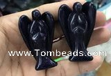 CDN496 35*50mm angel blue goldstone decorations wholesale