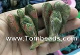 CDN503 35*50mm angel unakite decorations wholesale