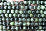 CDQ82 15 inches 8mm round diopside gemstone beads