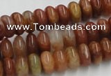 CDQ17 15.5 inches 3*6mm rondelle natural red quartz beads wholesale