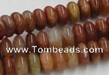 CDQ18 15.5 inches 4*8mm rondelle natural red quartz beads wholesale