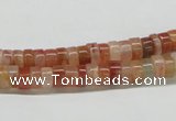CDQ29 15.5 inches 2*4mm rondelle natural red quartz beads