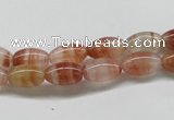 CDQ30 15.5 inches 6*10mm rice natural red quartz beads wholesale