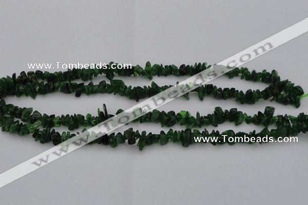 CDP76 15.5 inches 4*6mm - 5*8mm diopside chips gemstone beads