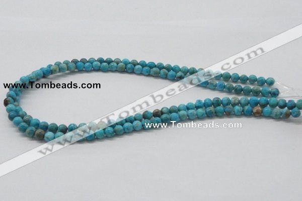 CDS01 16 inches 6mm round dyed serpentine jasper beads wholesale