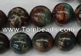 CDS190 15.5 inches 16mm round dyed serpentine jasper beads