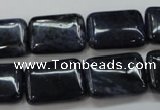 CDU09 15.5 inches 13*18mm rectangle natural blue dumortierite beads