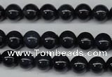 CDU101 15.5 inches 6mm round blue dumortierite beads wholesale
