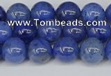 CDU342 15.5 inches 8mm round blue dumortierite beads wholesale