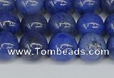 CDU343 15.5 inches 10mm round blue dumortierite beads wholesale