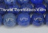 CDU344 15.5 inches 12mm round blue dumortierite beads wholesale